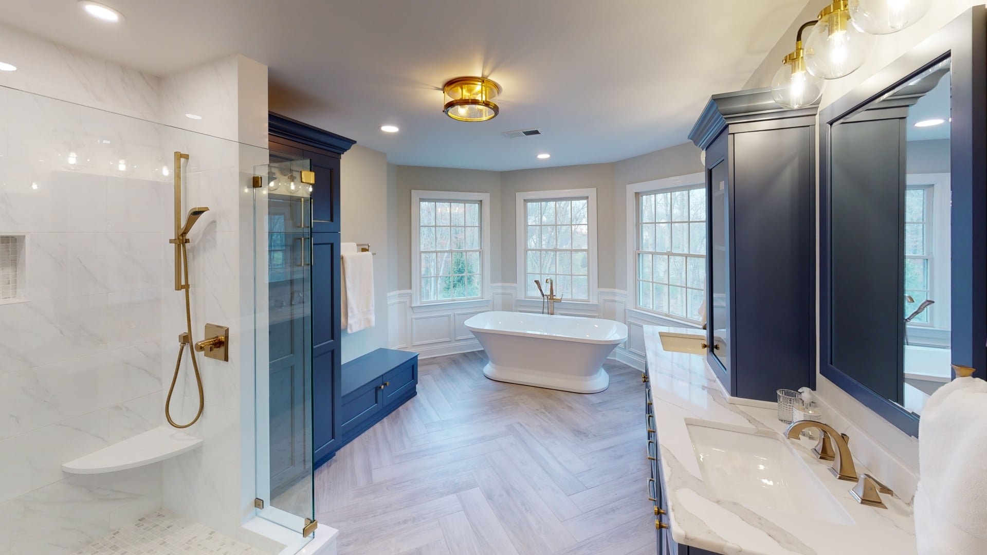 6 Timeless Bathroom Fixture Finishes & Why They're Loved